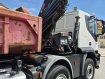 IVECO TRAKKER 8X4 nosič kontejnerů + hydraulická ruka na dálkové ovládání + třístranný vyklápěč