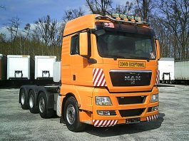 MAN TGX 41.540 XLX 8X4 schwerlast EEV