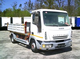 IVECO EURCARGO ML 75 E 15 4X2 trojstranná vyklapačka celková hmotnost 9000kg