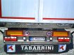 TABARINI SLP 37 trojstranná Rolovačka, vzadu vrata, ALU bočnice