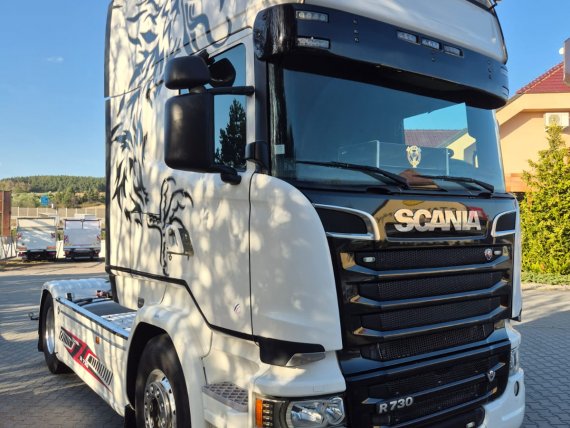 SCANIA R 730 TOPLINE - STREAMLINE, Retarder, Hydraulika, FULL AIR, ALU,