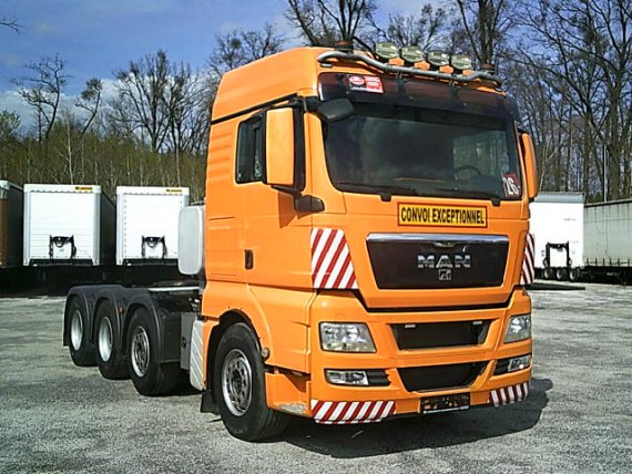 MAN TGX 41.540 XLX 8X4 schwerlast EEV