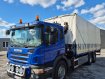 SCANIA P310 6X2 Valník+Plachta-rolovačka + RUKA + HR čelo